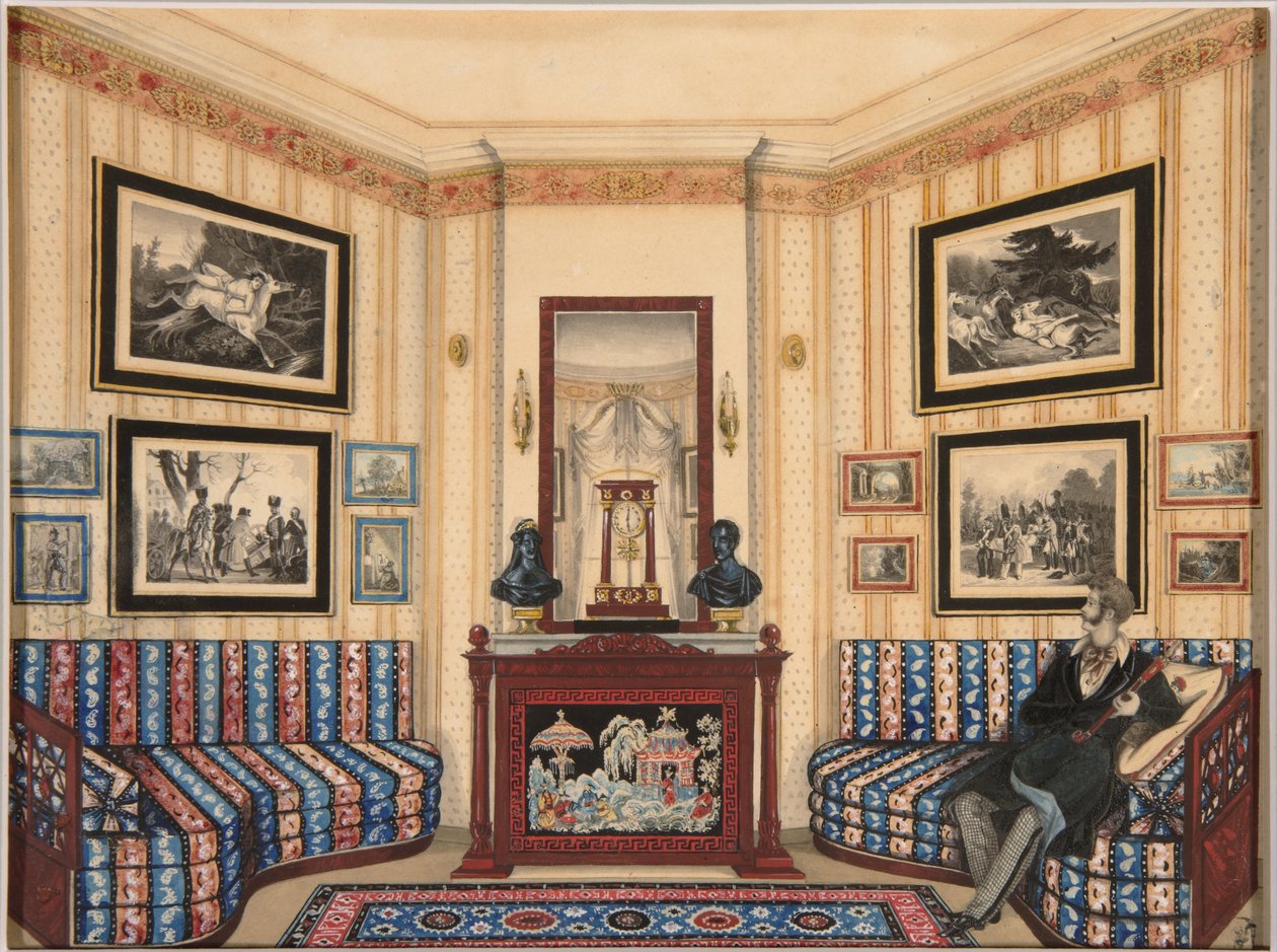 Prins Golitsyn-rommet, 1840-tallet av Unbekannt