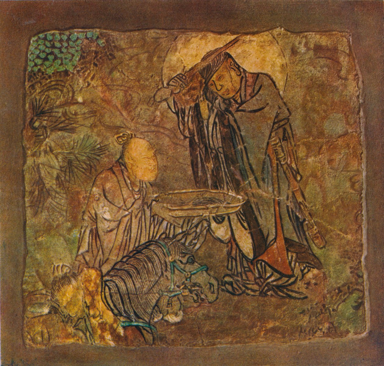 Prins Gotama Gautama klippet av håret, 1934-35 av Unbekannt