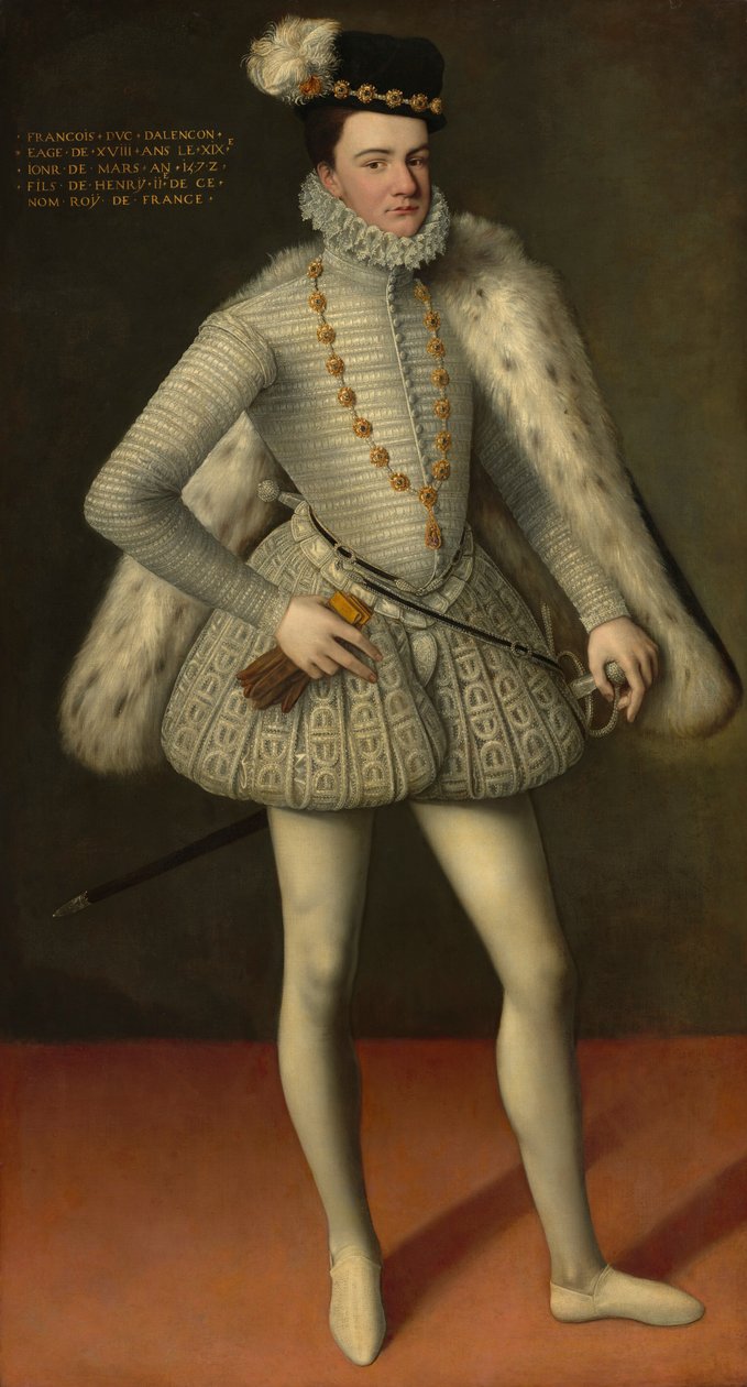 Prins Hercule-François, hertug av Alençon, 1572. av Unbekannt