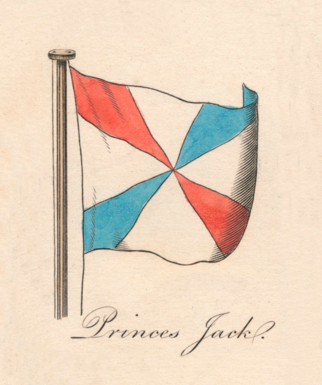 Princes Jack, 1838 av Unbekannt