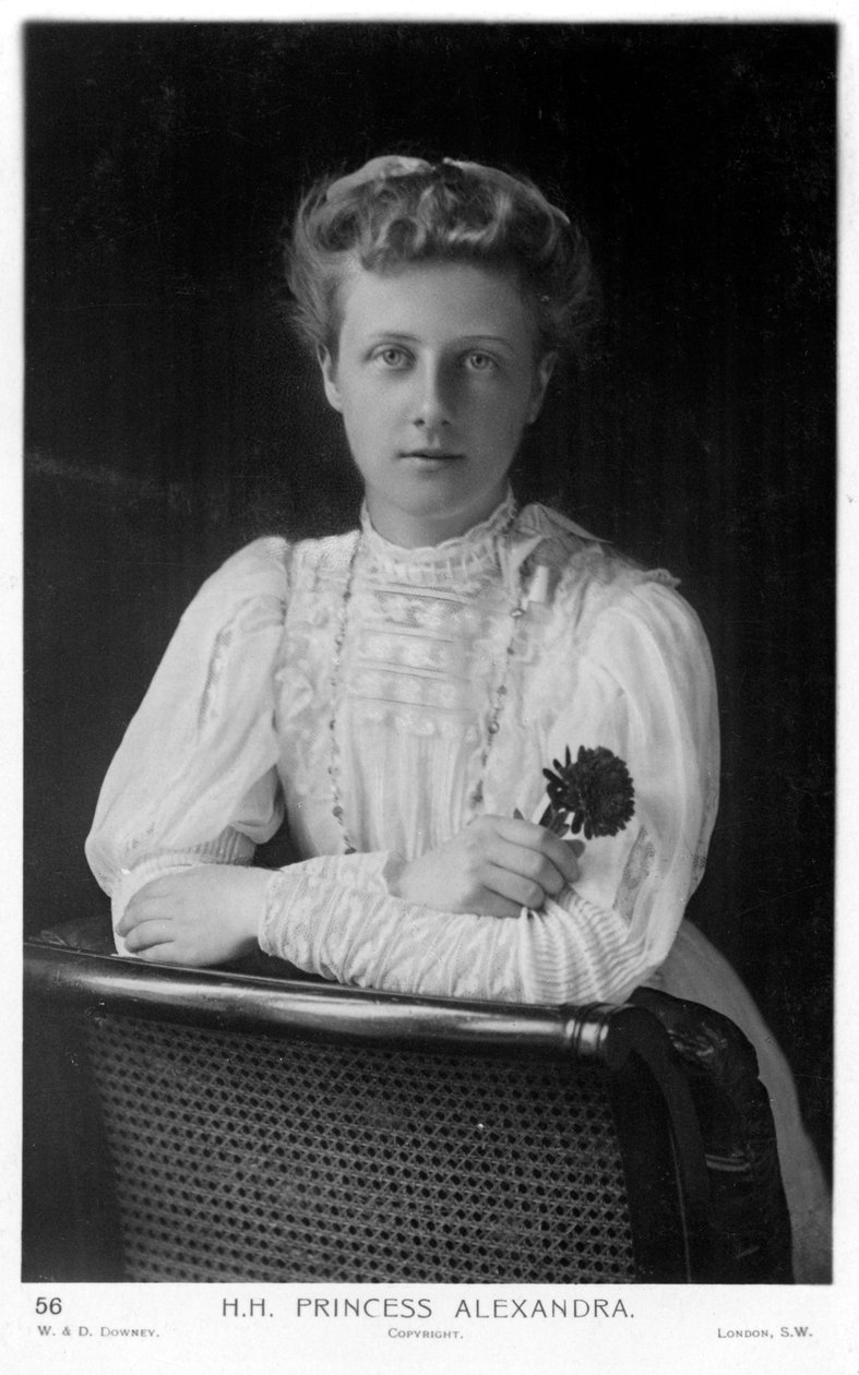 Prinsesse Alexandra av Storbritannia, c1910 av Unbekannt