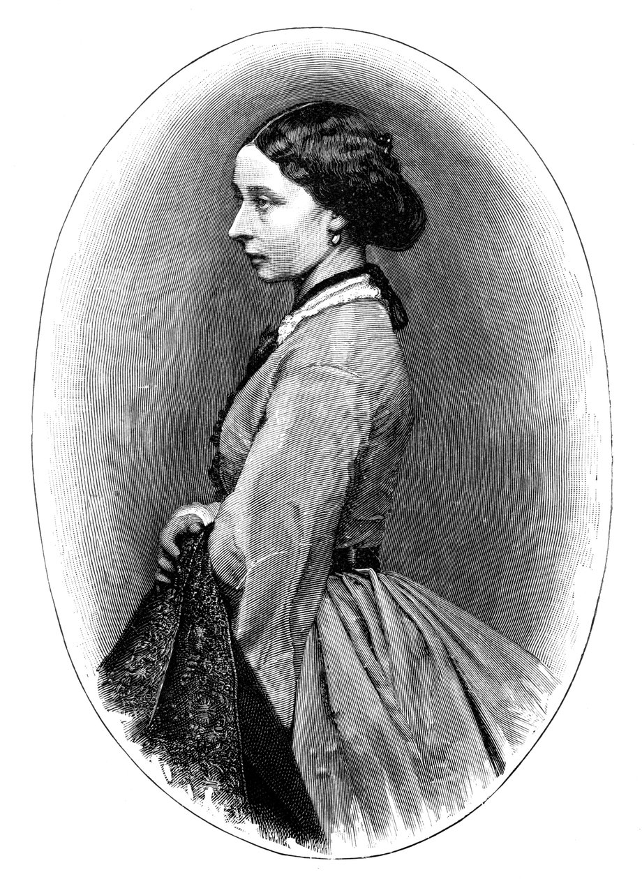 Prinsesse Alice 1843-1878 av Unbekannt