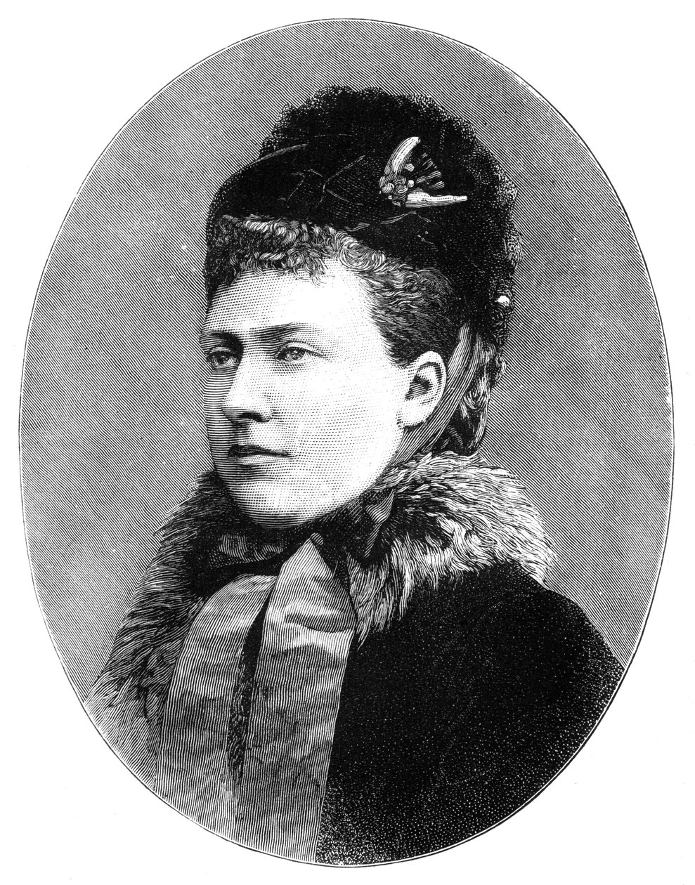Prinsesse Helena 1846-1923 av Unbekannt