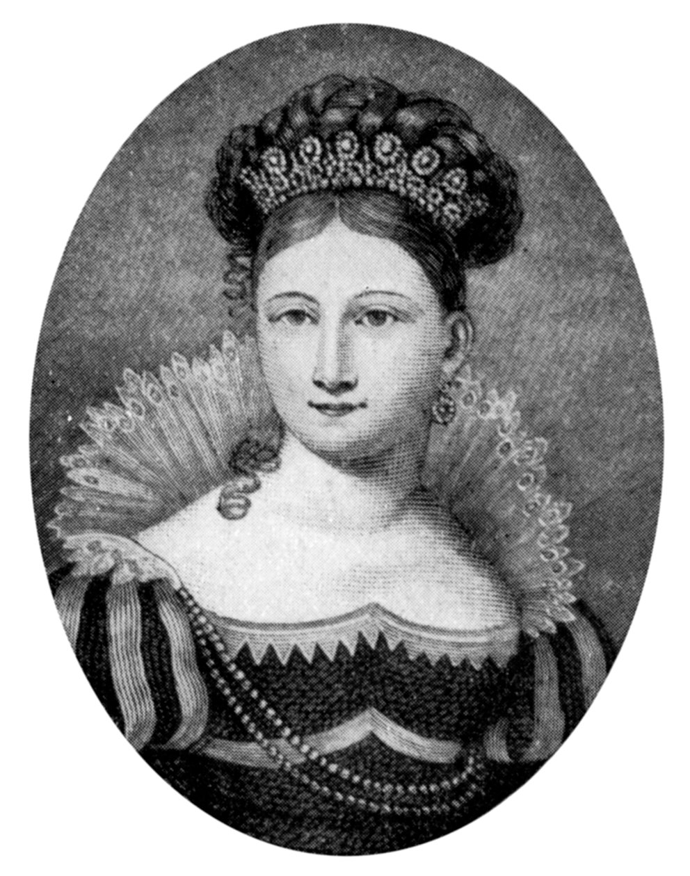 Prinsesse Louise av Saxe-Gotha-Altenburg, mor til prins Albert, 1901 av Unbekannt