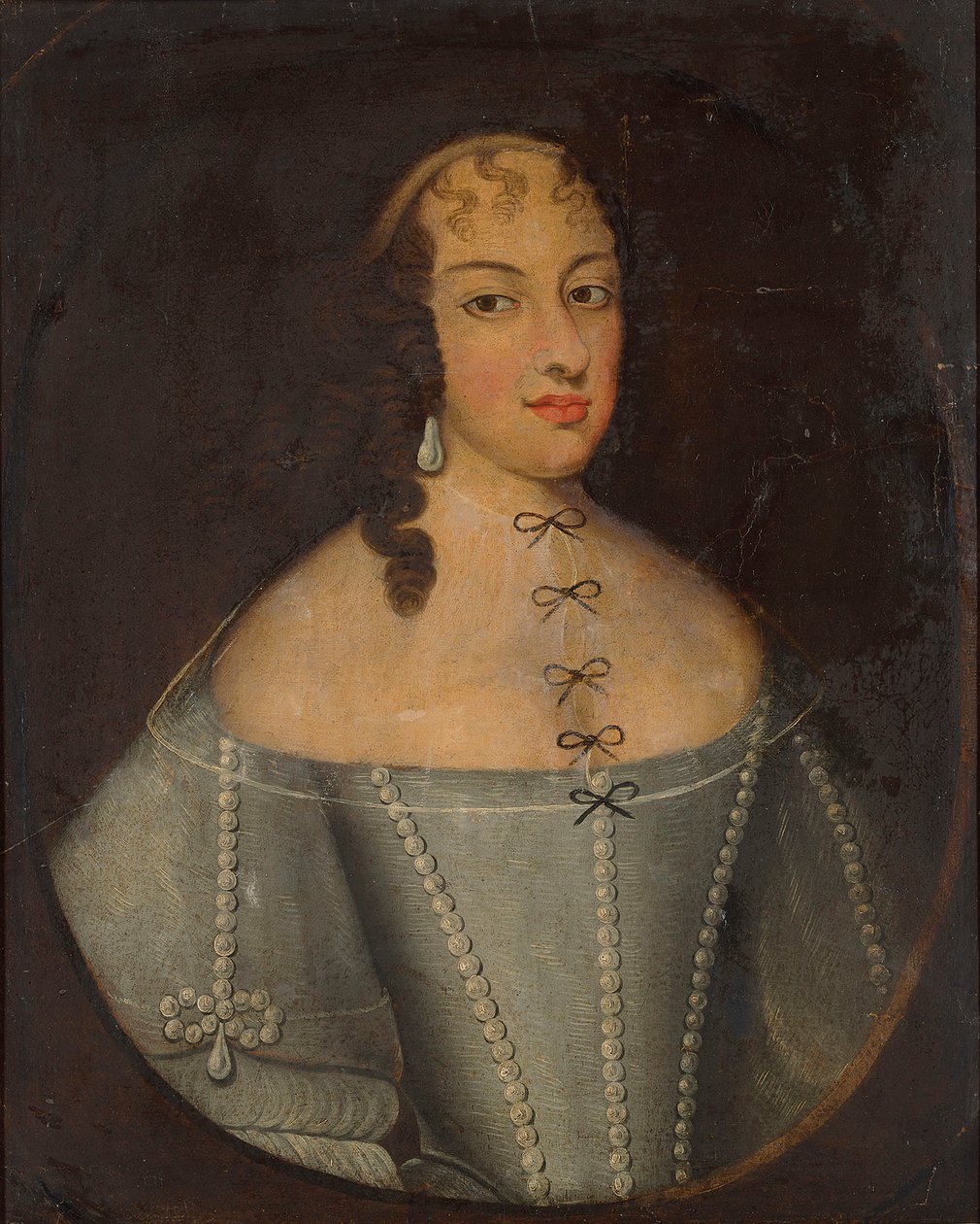 Prinsesse Margaret Yolande av Savoy 1635-1663, hertuginne av Parma, 1600-tallet. av Unbekannt