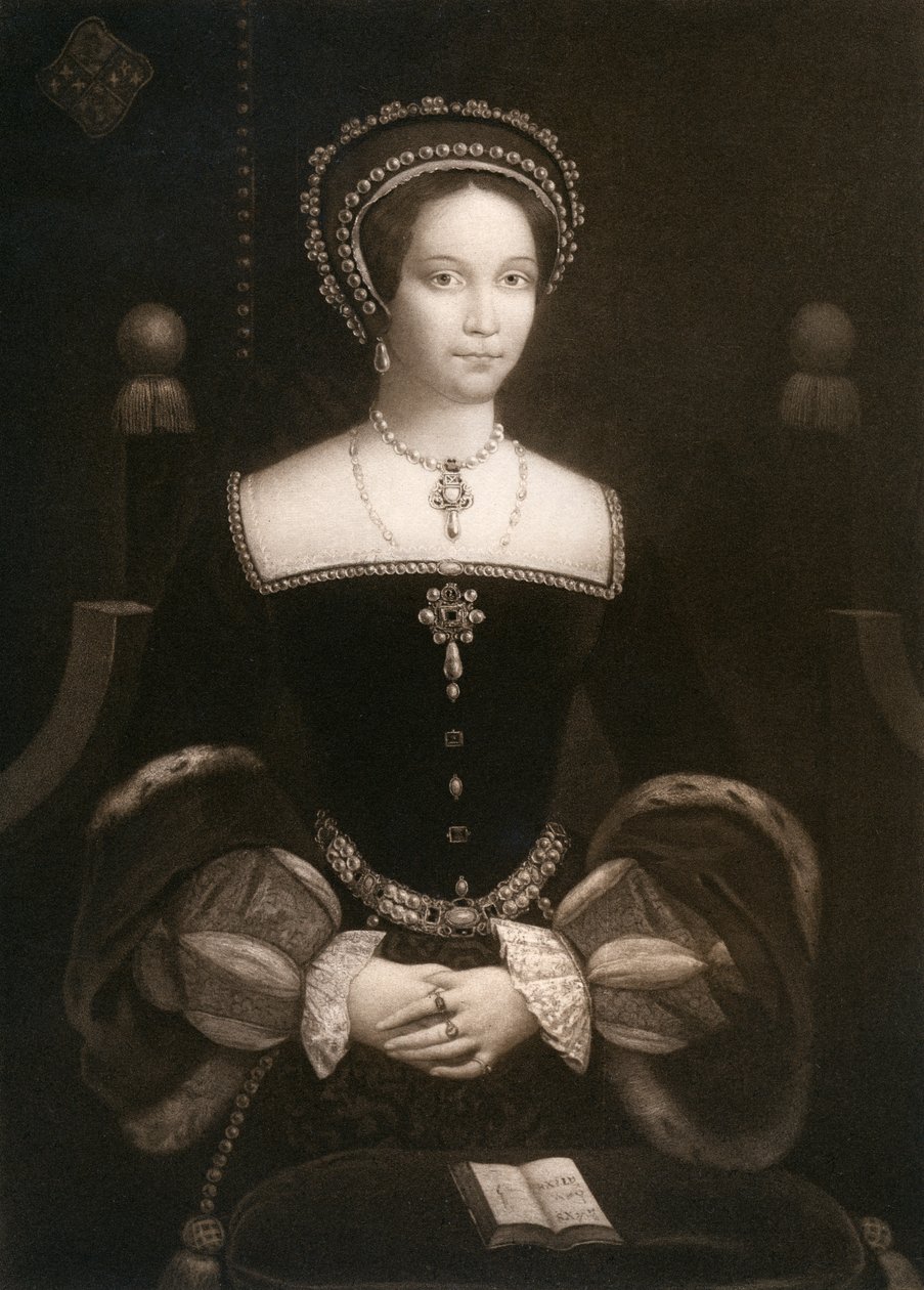 Prinsesse Mary, senere dronning Mary I, c1537, 1902 av Unbekannt