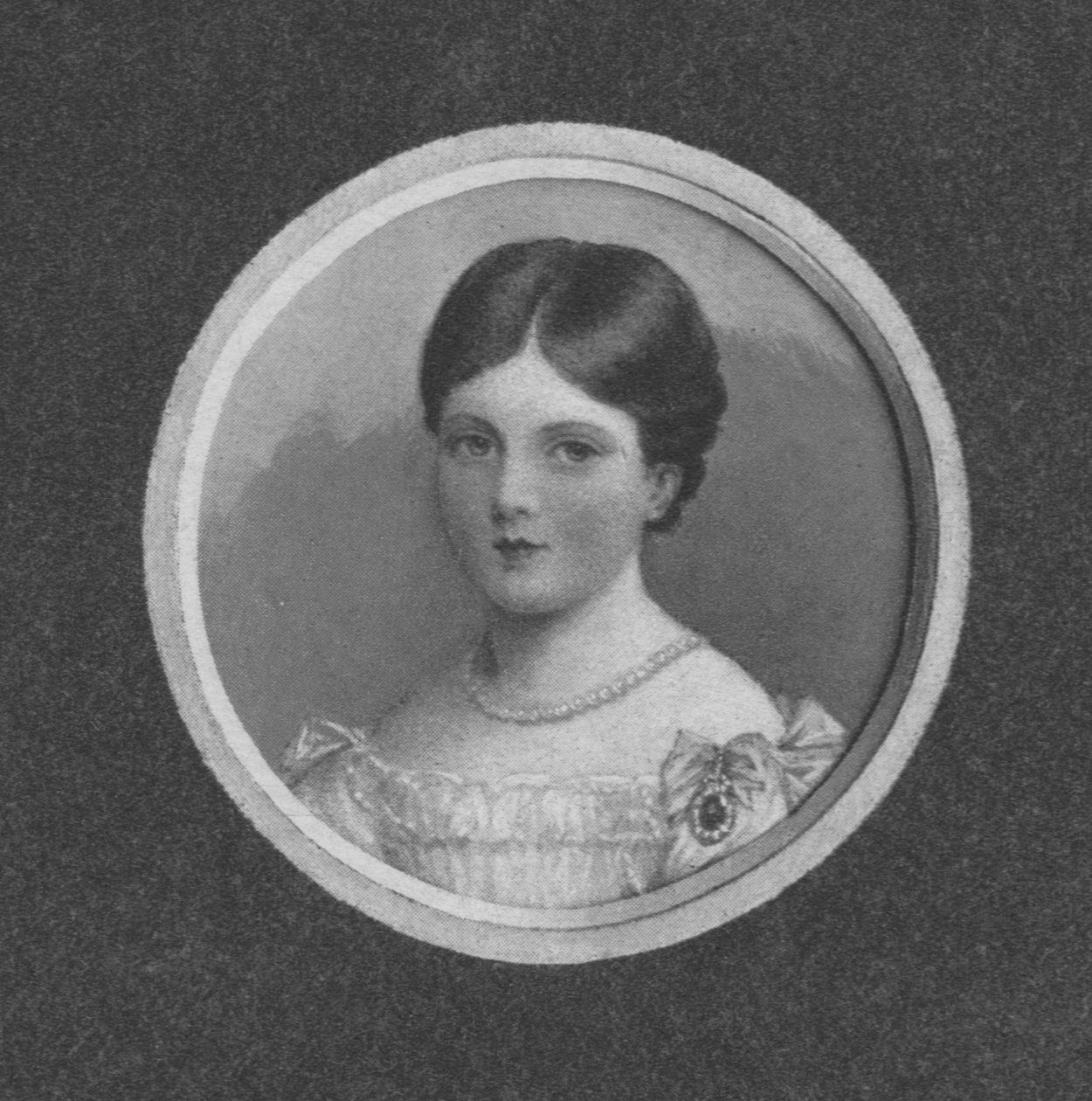 Prinsesse Victoria, 8 år, 1901. av Unbekannt