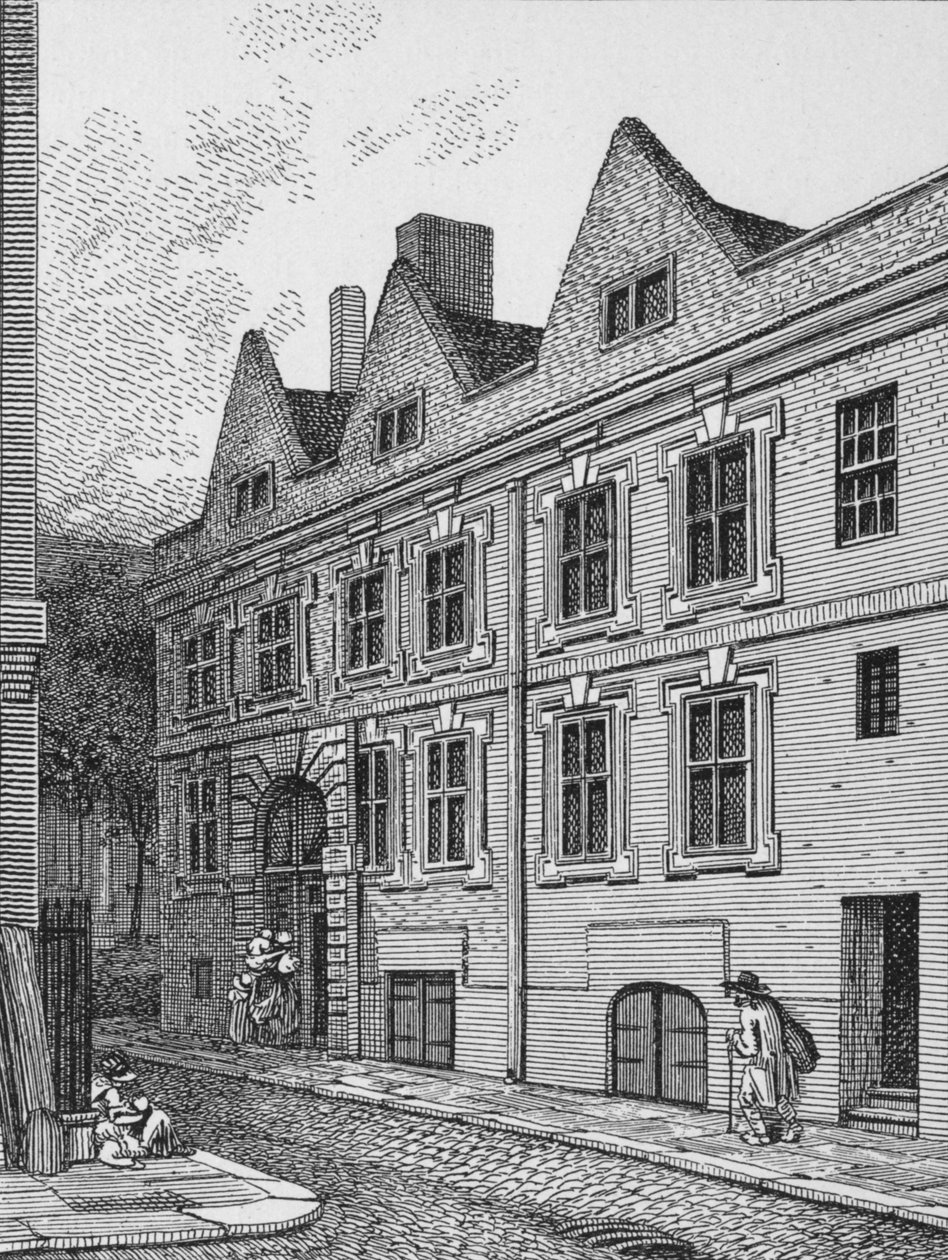 Hovedinngang til Leathersellers Hall, City of London, 1801 1911 av Unbekannt