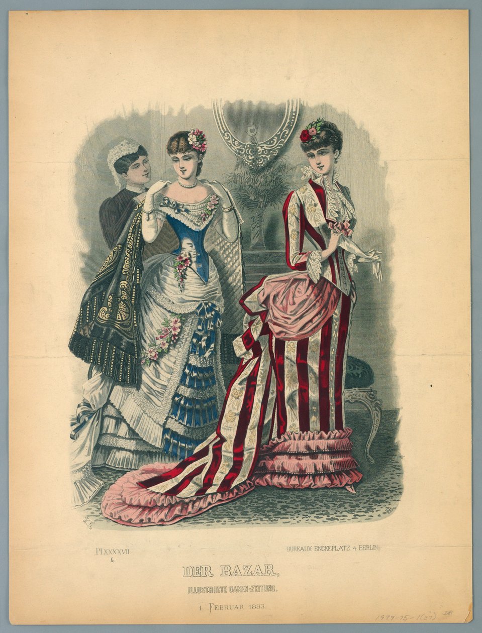 Trykk (Frankrike), februar 1883 av Unbekannt