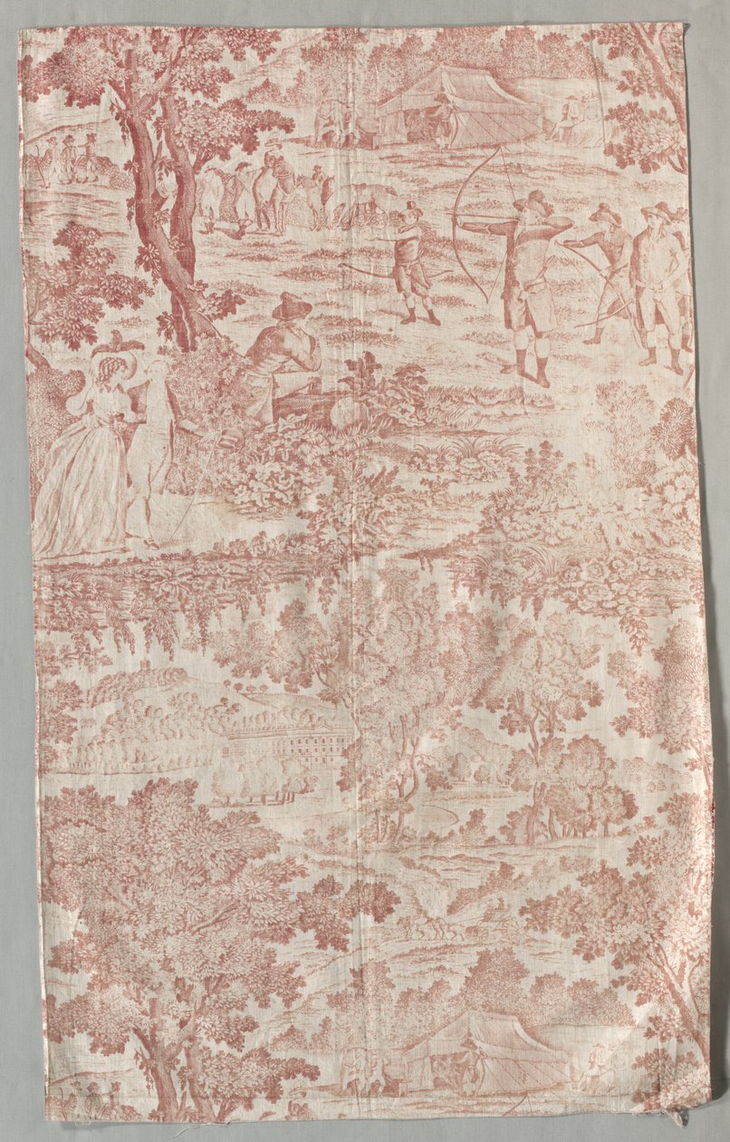 Trykket bomullsklut, ca. 1790. av Unbekannt