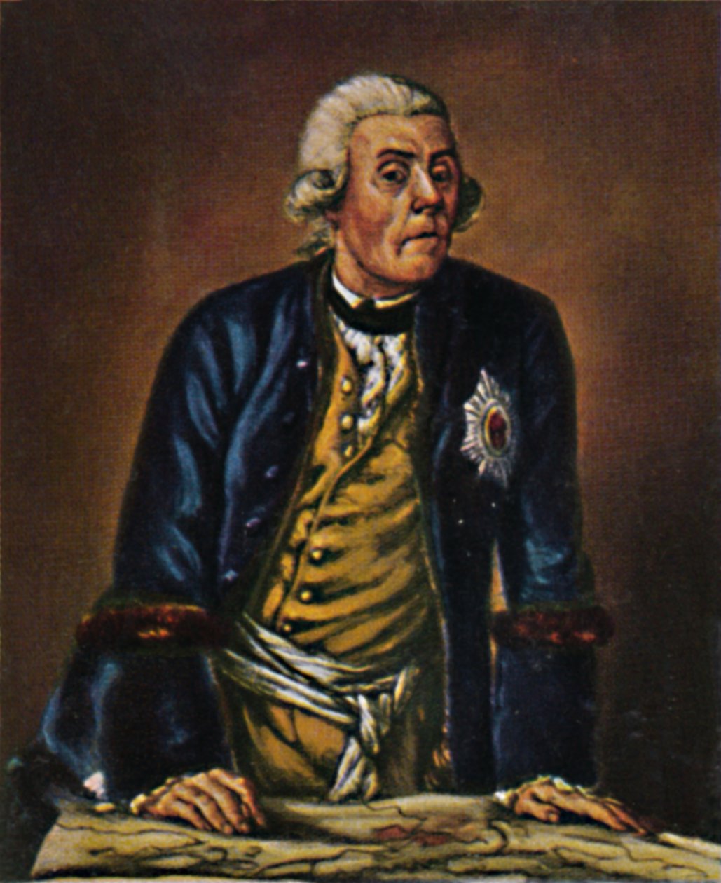 Prins Henrik av Preussen 1726-1602. - Maleri av Menzel, 1934. av Unbekannt