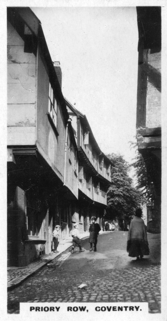 Priory Row, Coventry, West Midlands, ca 1920-tallet av Unbekannt