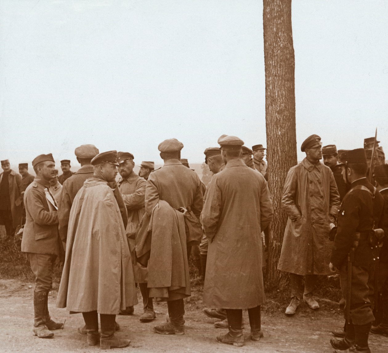 Fanger, Route de lEpine, Frankrike, c1914-c1918 av Unbekannt