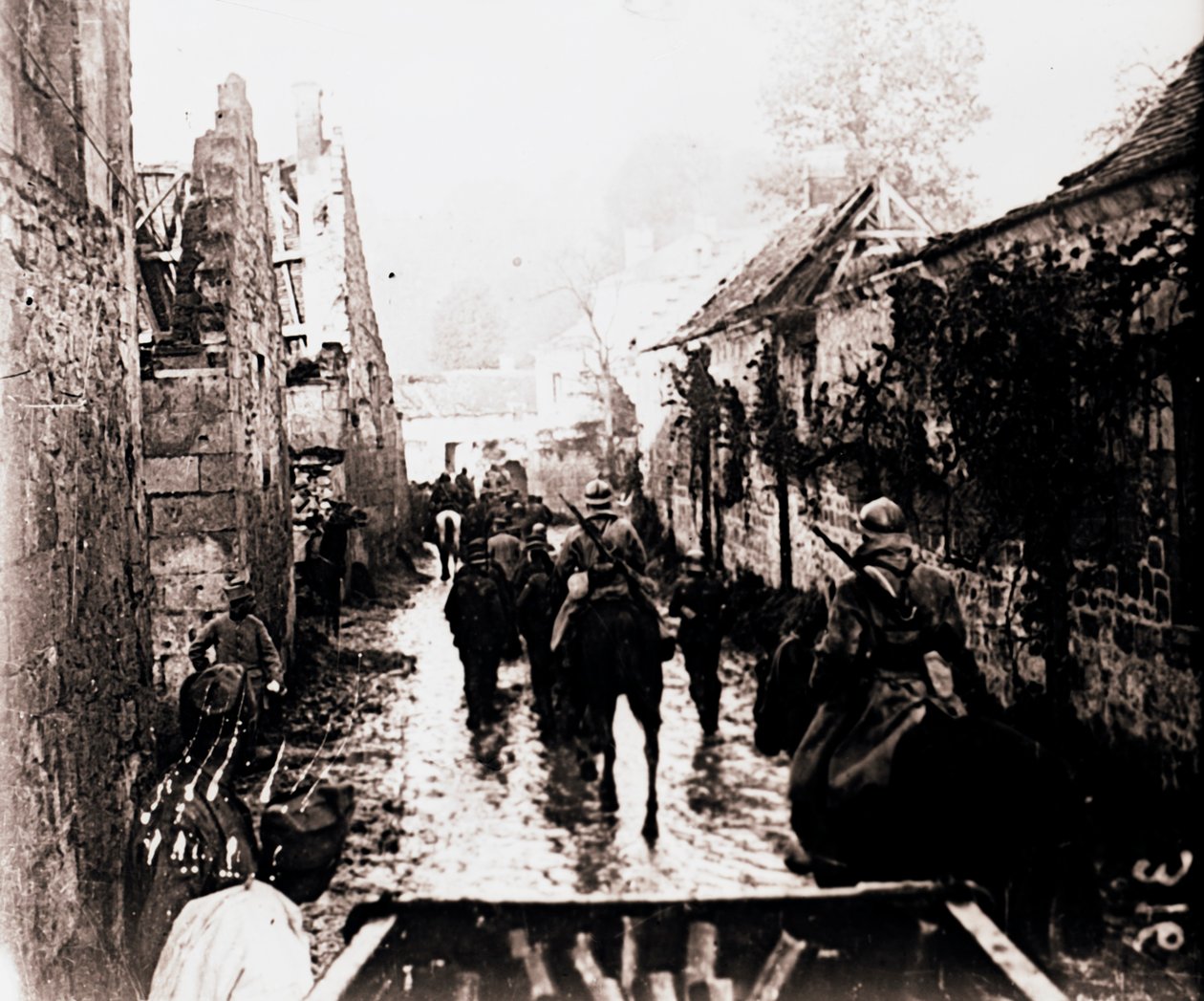 Krigsfanger, Bucy-le-Long, Nord-Frankrike, c1914-c1918 av Unbekannt