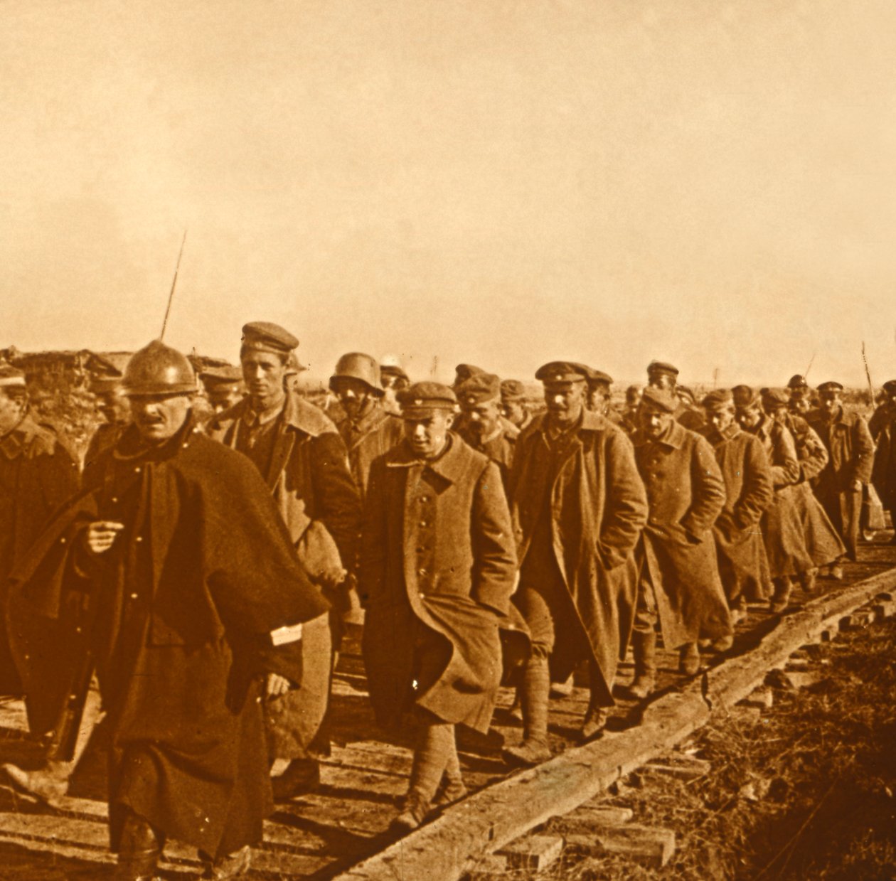 Krigsfanger, c1914-c1918 av Unbekannt