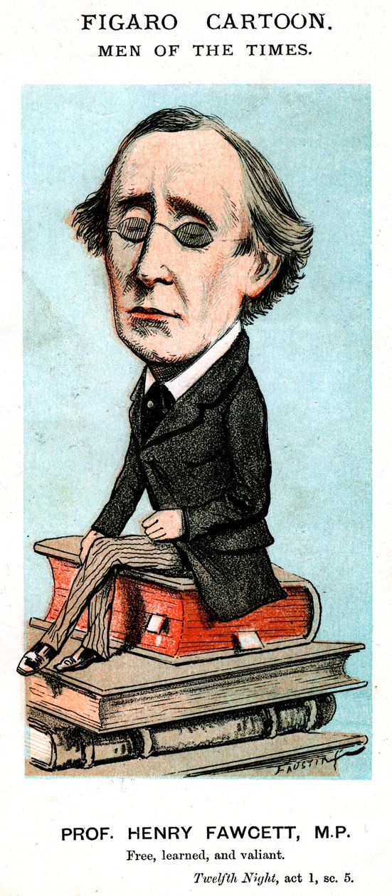 Prof Henry Fawcett, MP, 1800-tallet av Unbekannt