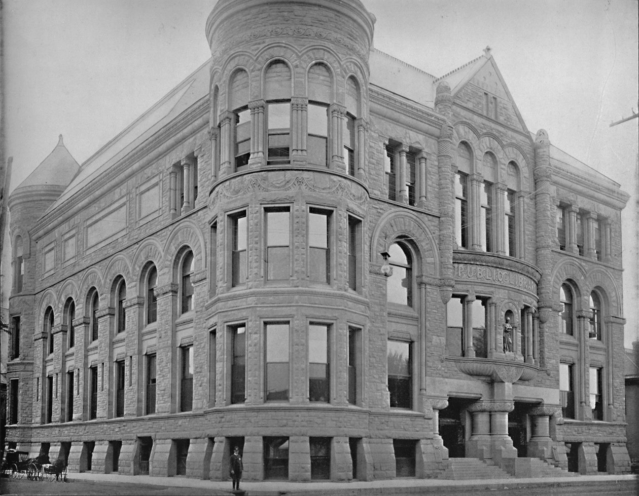 Public Library Building, Minneapolis, Minnesota, c1897. av Unbekannt
