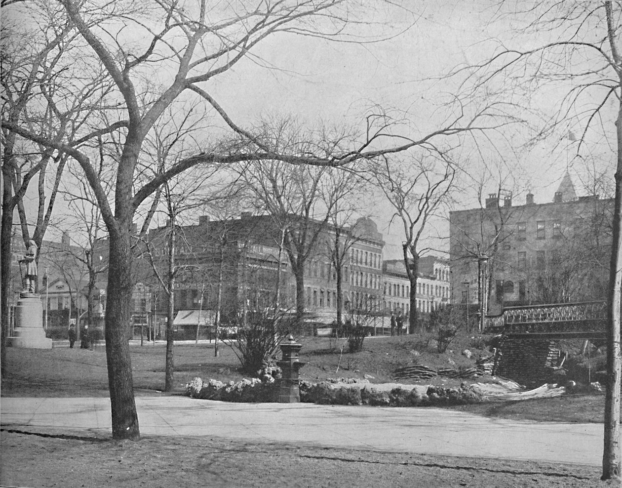 Public Square, Cleveland, Ohio, c1897. av Unbekannt