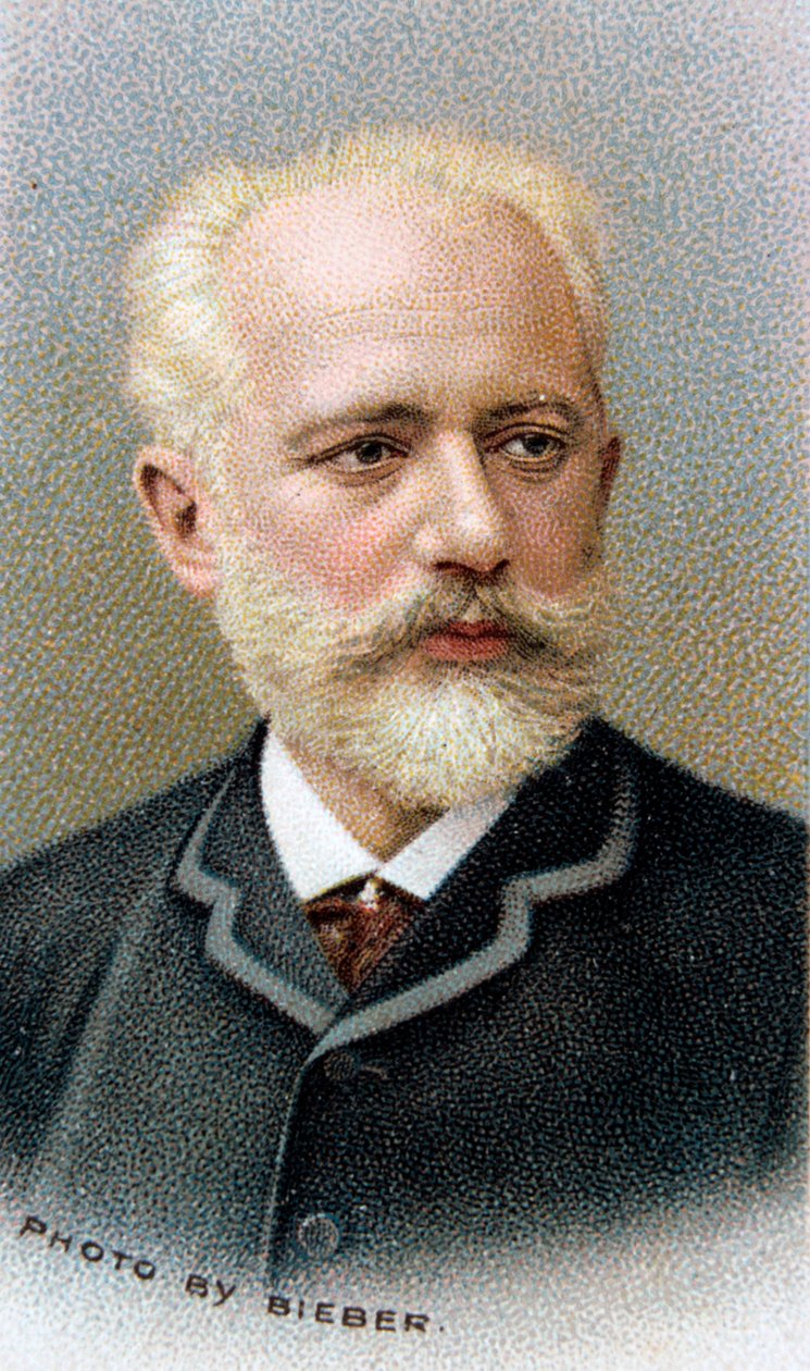 Pyotr Ilyich Tchaikovsky , russisk komponist fra 1800-tallet, 1912 av Unbekannt