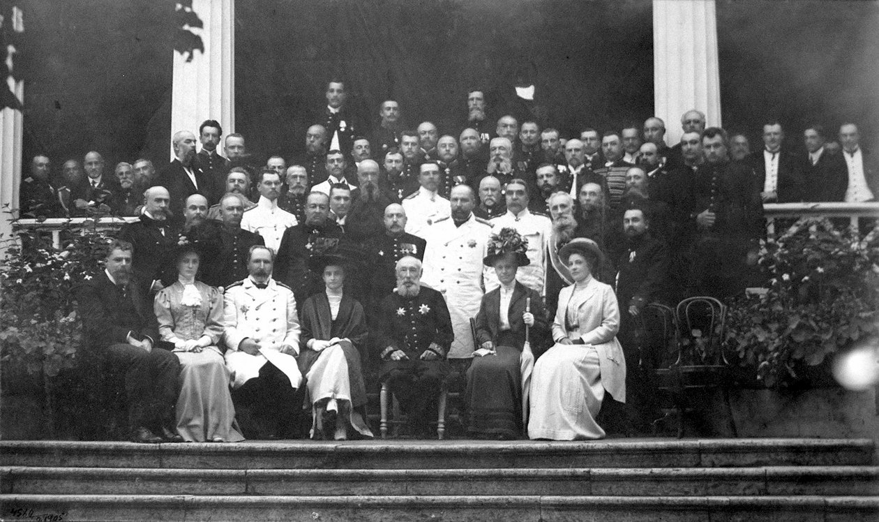 Pyotr Stolypin, statsminister i det keiserlige Russland, Orel, Russland, 1907. av Unbekannt