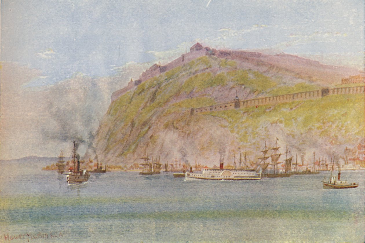 Quebec Citadel, 1924 av Unbekannt