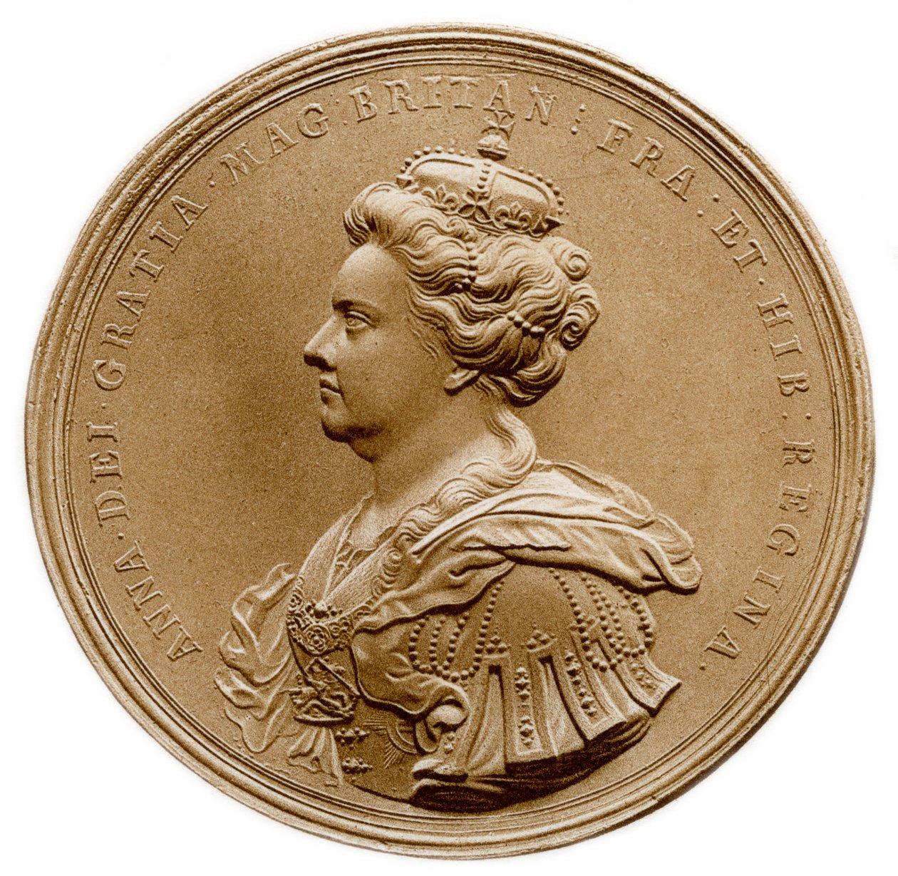 Dronning Anne, 1702, 1906 av Unbekannt