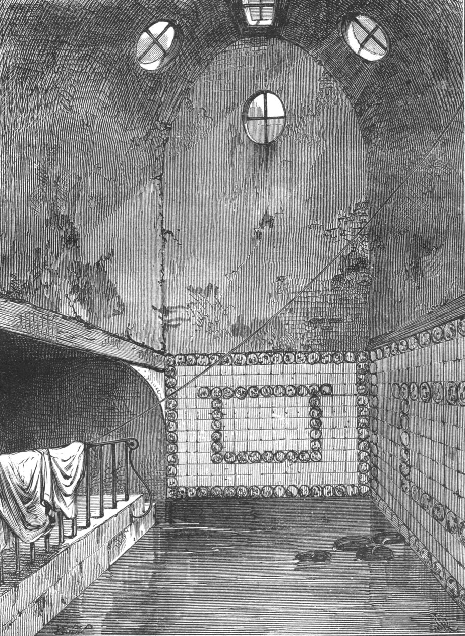Queen Annes Bath fra en utsikt tatt i 1851, 1897 av Unbekannt