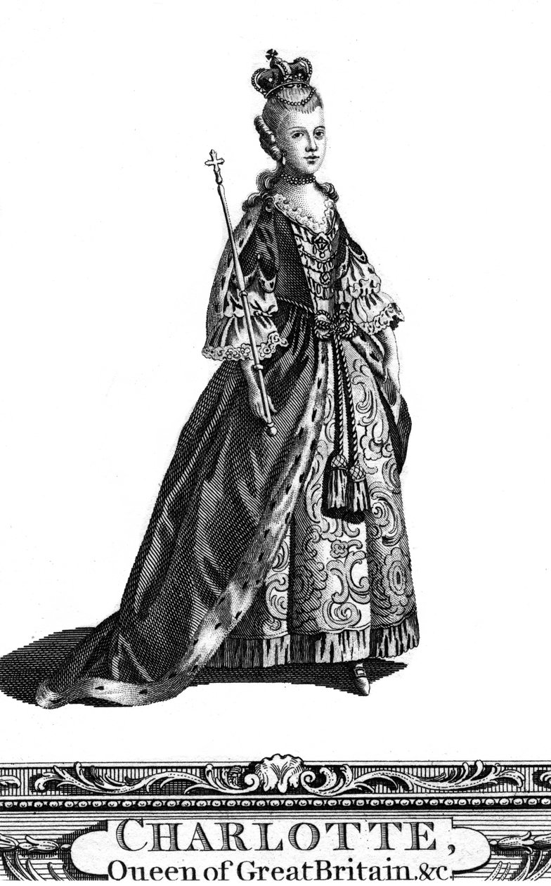 Dronning Charlotte, dronningekonsort av George III av Storbritannia av Unbekannt