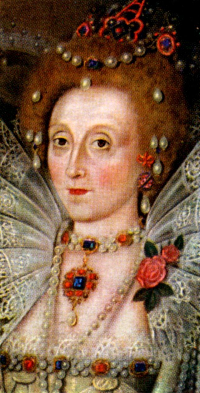Dronning Elizabeth I av Unbekannt