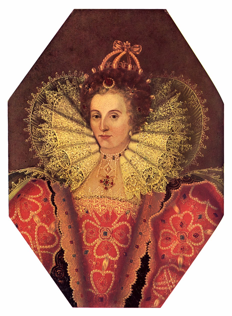 Dronning Elizabeth I, ca 1920-tallet av Unbekannt