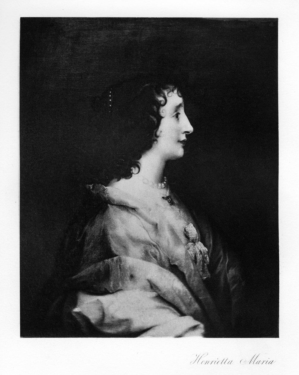 Dronning Henrietta Maria, dronningkonsort av England, Skottland og Irland, 1907 av Unbekannt