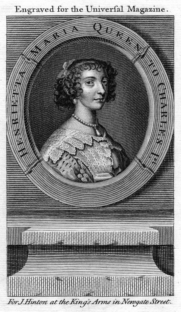 Dronning Henrietta Maria, dronningkonsort av Charles I av Unbekannt