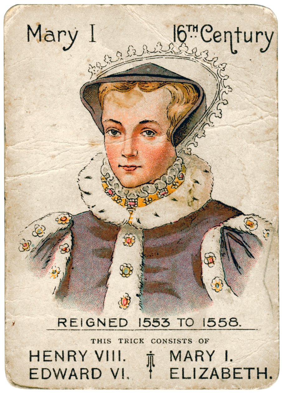 Dronning Mary I 1516-1558, 1901-1910 av Unbekannt