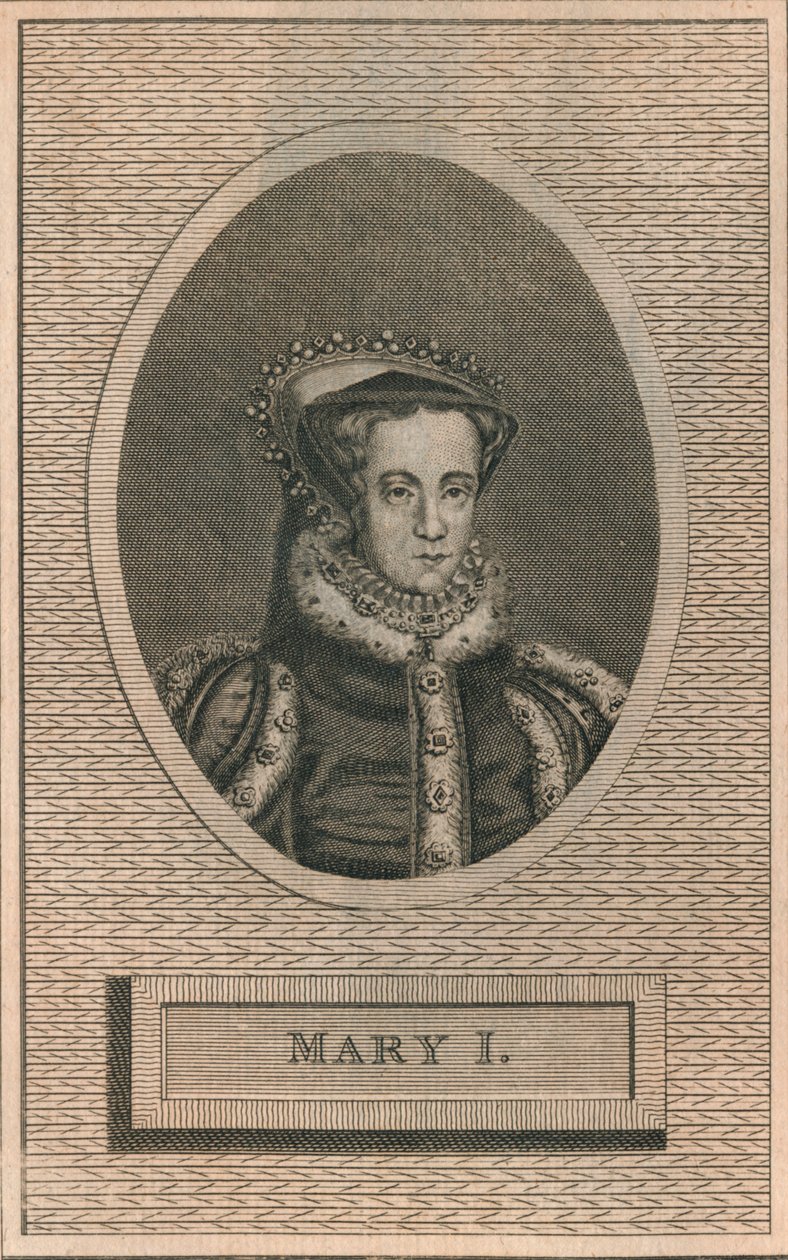 Dronning Mary I, 1793 av Unbekannt
