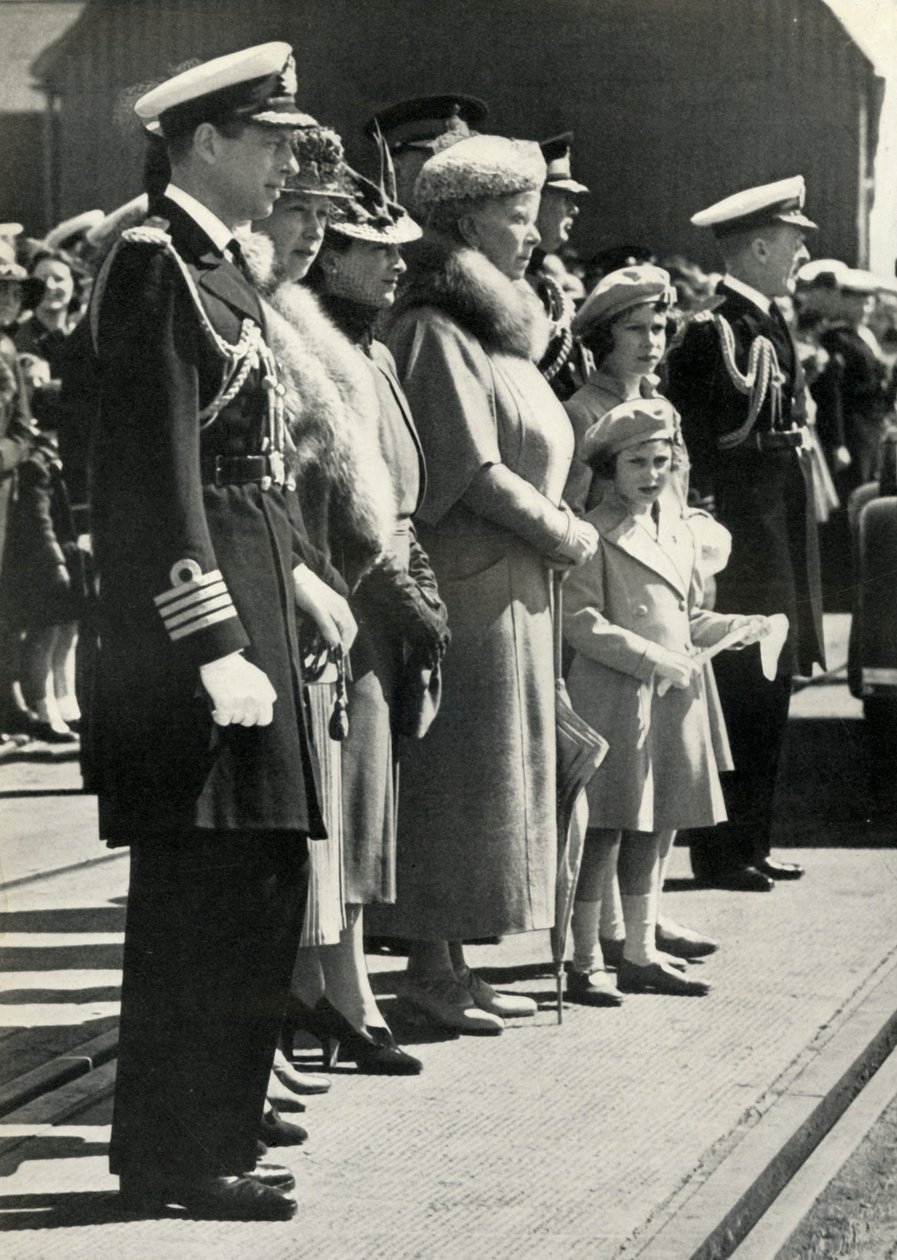 Dronning Mary reiser for å besøke Canada, 1939, 1951. av Unbekannt