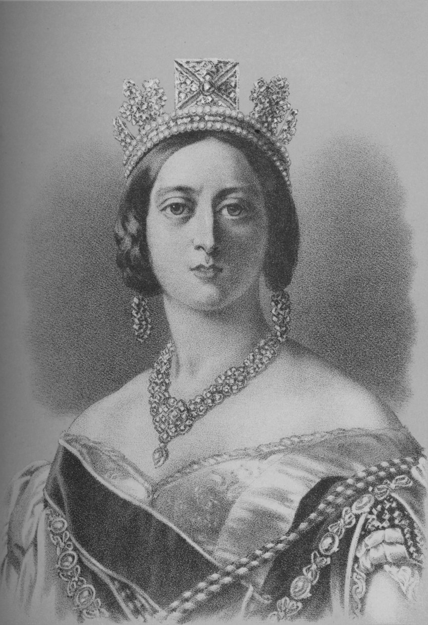 Dronning Victoria, 1843 1936 av Unbekannt