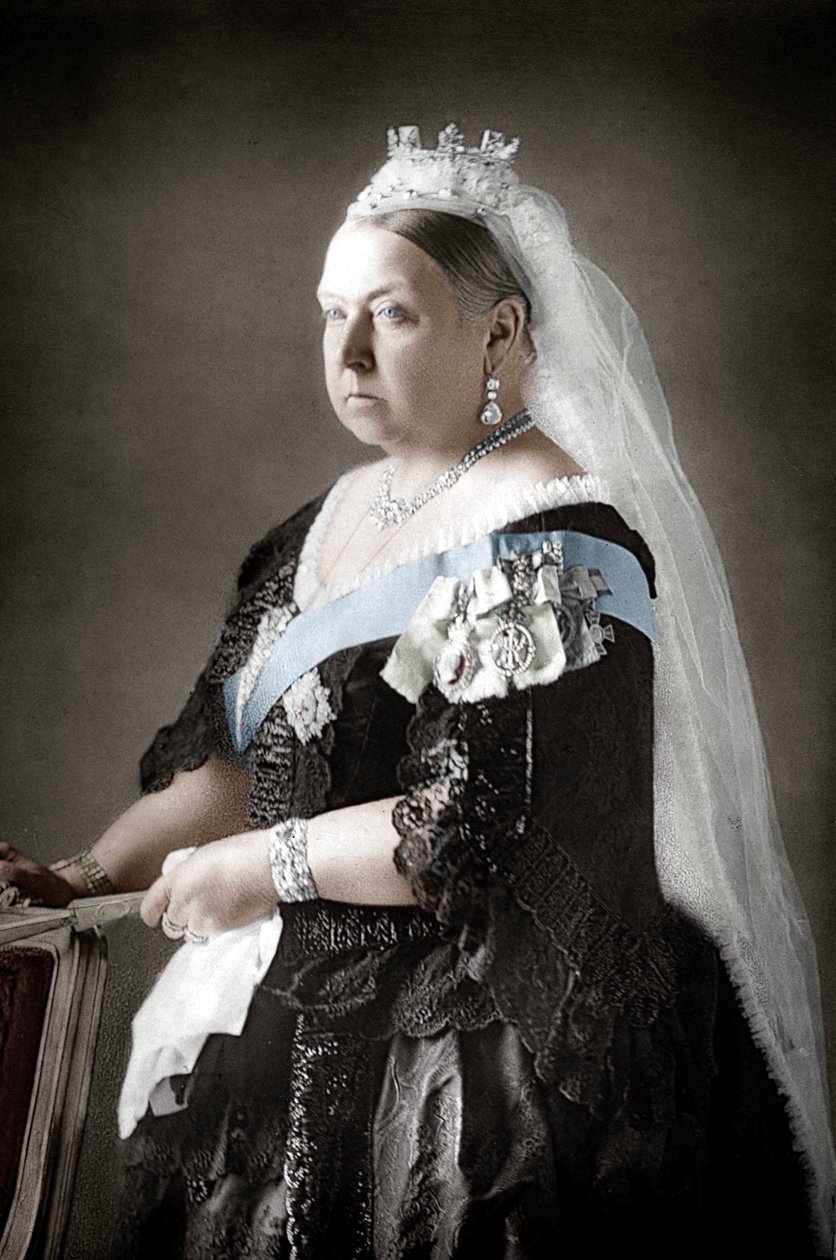 Dronning Victoria av Storbritannia, ca 1890 av Unbekannt