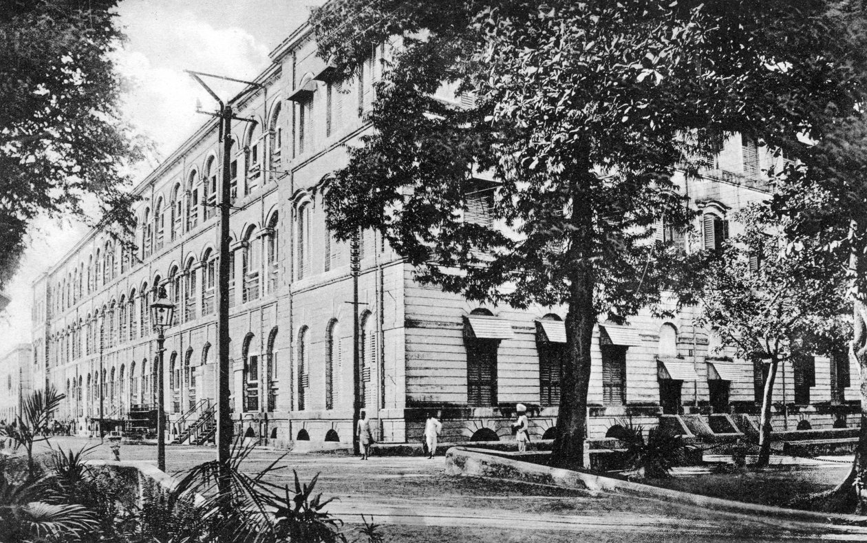 Queens Barrack, Fort William, Calcutta, India, tidlig på 1900-tallet av Unbekannt