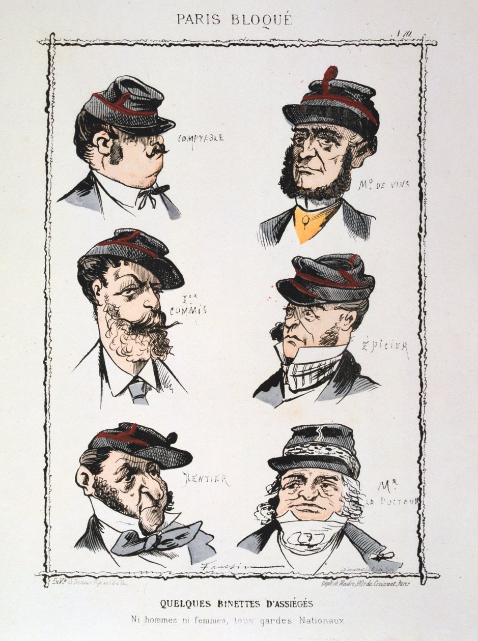 Noen få beleiringer, 1870-1871 av Unbekannt