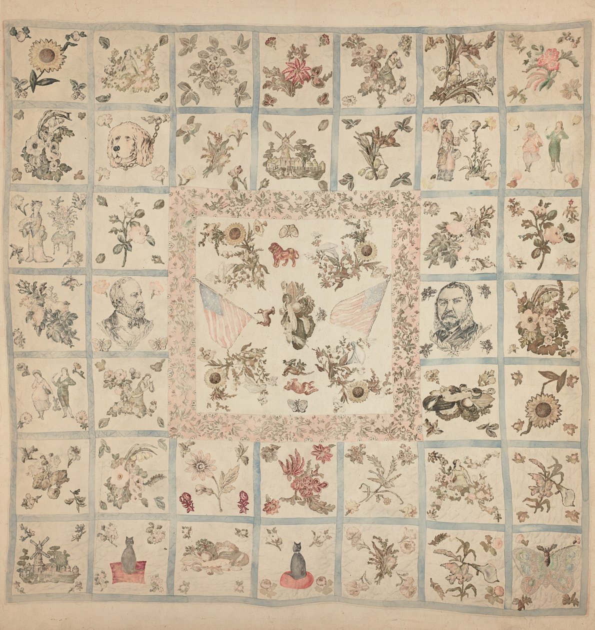 Quilt, 19351942. av Unbekannt