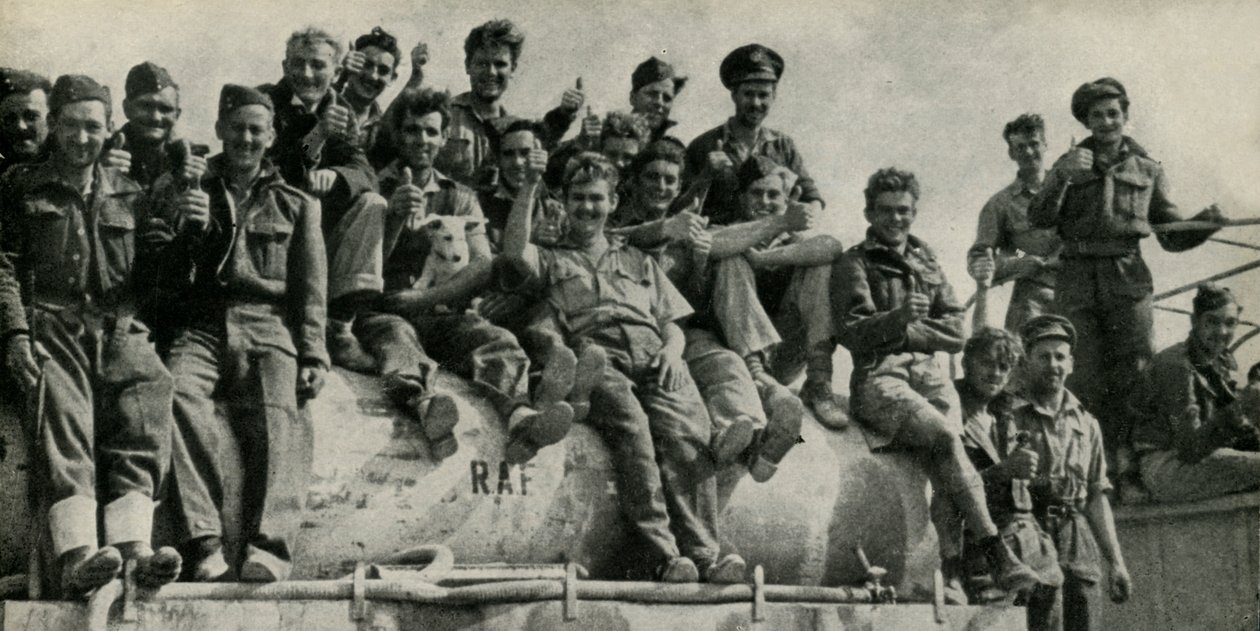 R.A.F. Bakkemannskaper: Tripolitania, c1942-1943, 1945. av Unbekannt