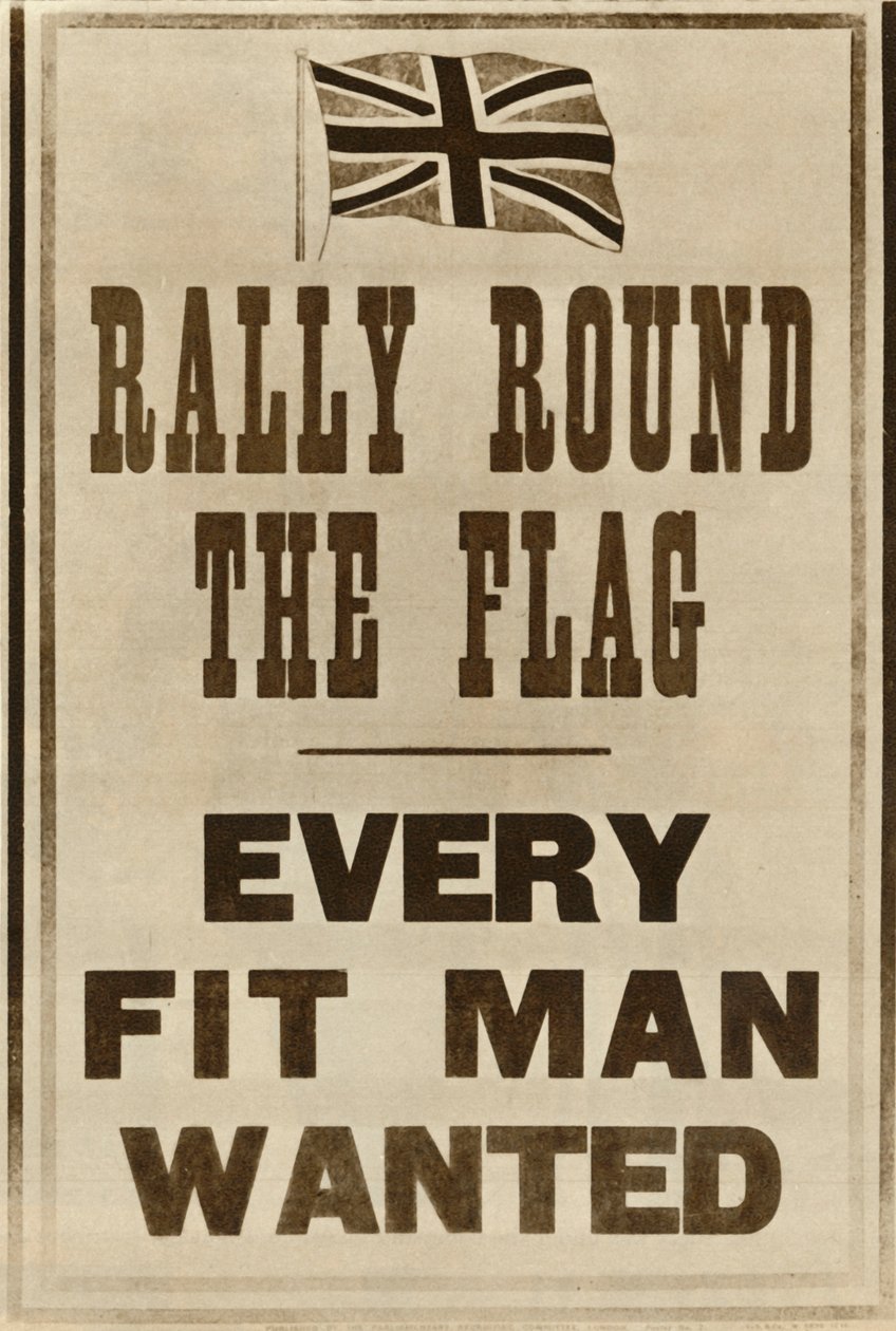Rally Round the Flag: Every Fit Man Wanted, 1914, 1935. av Unbekannt