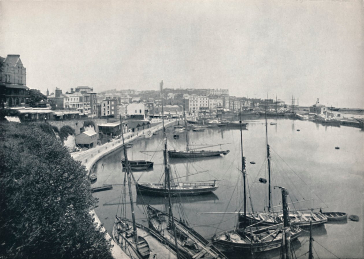 Ramsgate - Havnen, 1895 av Unbekannt