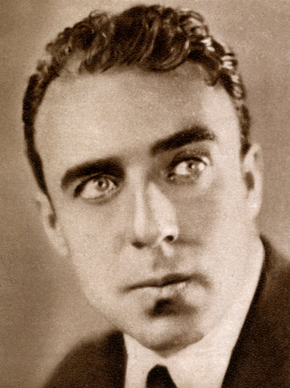 Raoul Walsh , amerikansk filmregissør, 1933 av Unbekannt