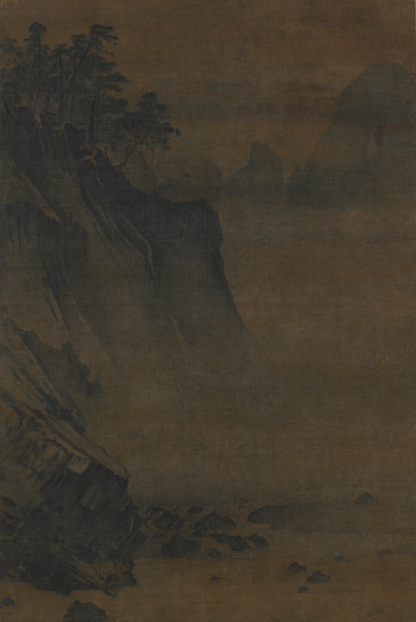 Rapids in a Mountain Valley, 1200-tallet. av Unbekannt