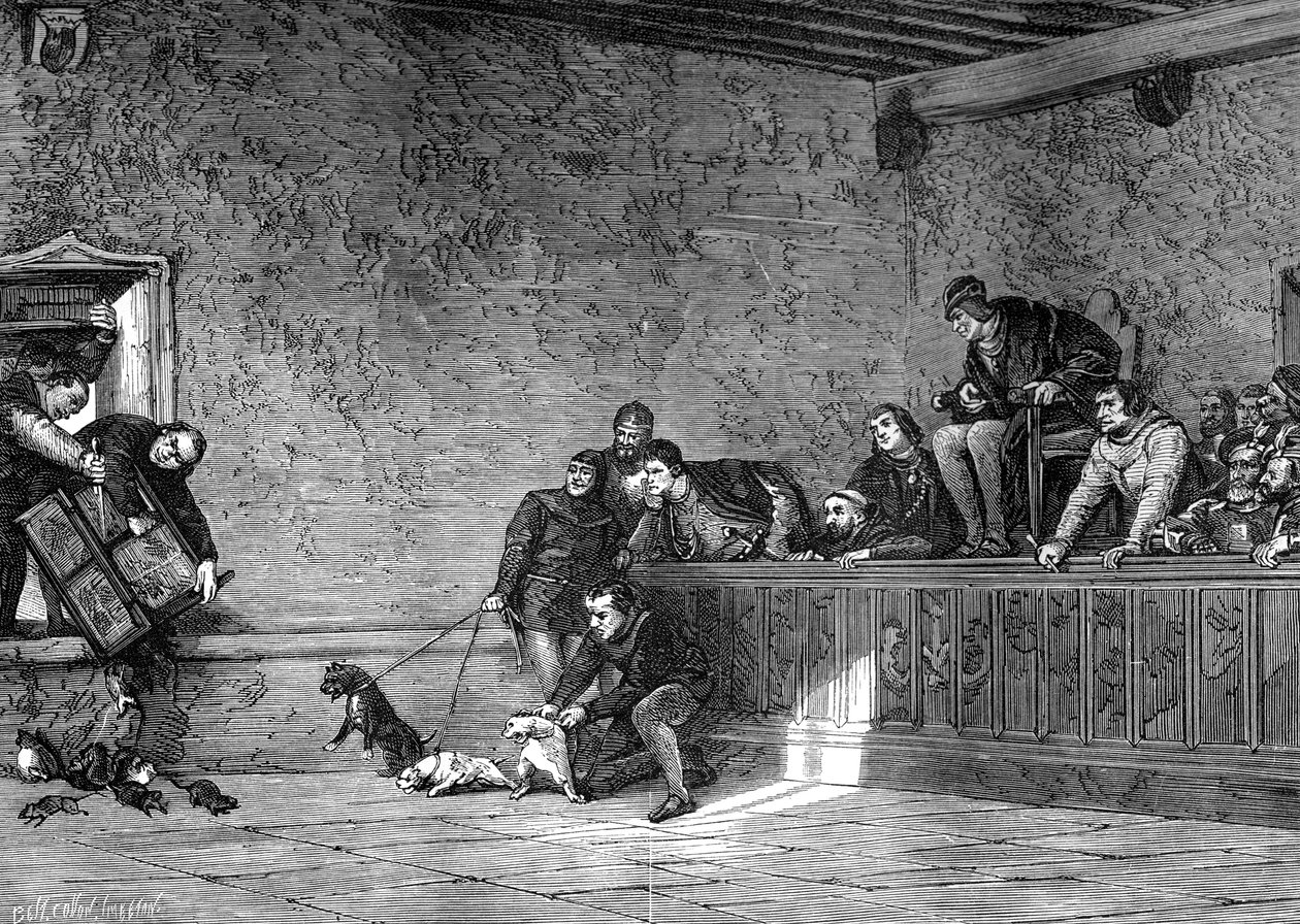 Rottekamp, rekreasjon av Louis XI av Frankrike, 1461-1483 1882-1884 av Unbekannt