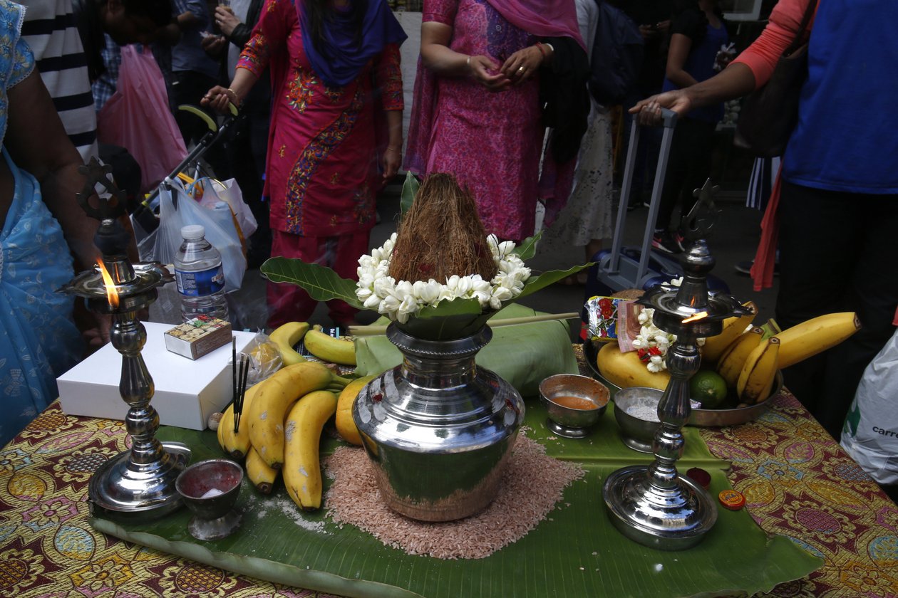 Rath Yatra vognfestival i Paris. Tilbud. Frankrike av Unbekannt