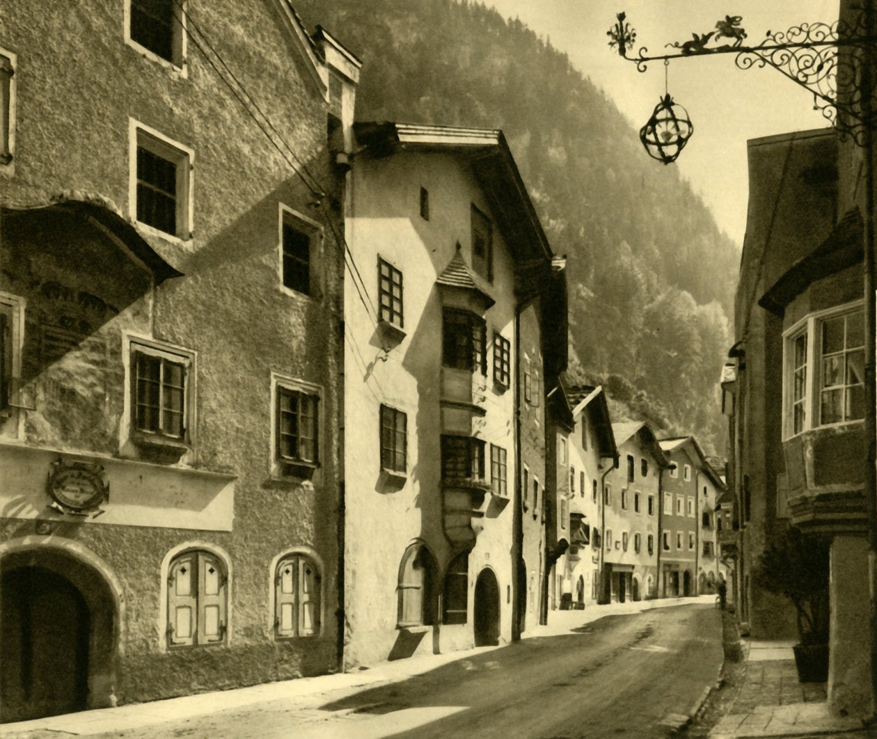 Rattenberg, Tyrol, Østerrike, c1935. av Unbekannt