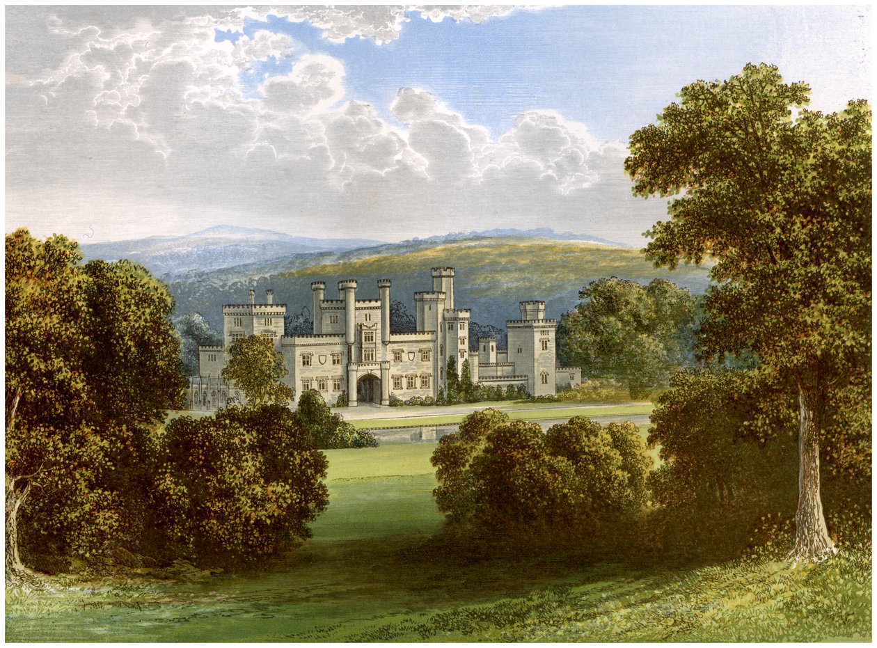 Ravensworth Castle, County Durham, hjemmet til jarlen av Ravensworth, c1880 av Unbekannt