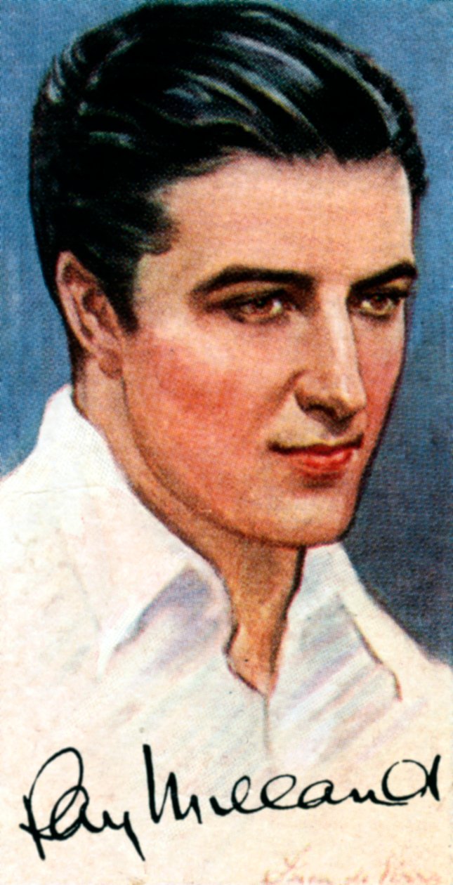 Ray Milland, 1905-1986, walisisk skuespiller og regissør, 1900-tallet av Unbekannt